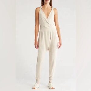FP Movement by Free People Second Chance One Piece Jumpsuit in Bamboo
